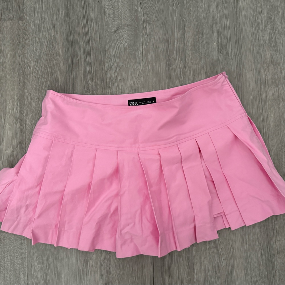 Zara pleated skirt